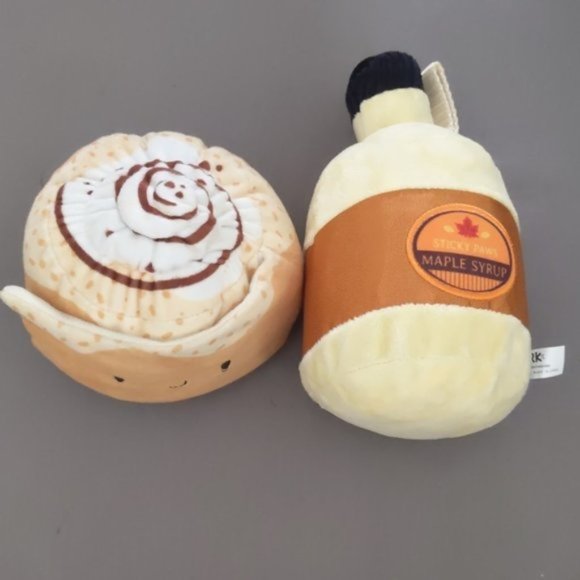 BARK Other - BARK Sticky Paws Syrup and Dem buns, dough! M-L dog toys